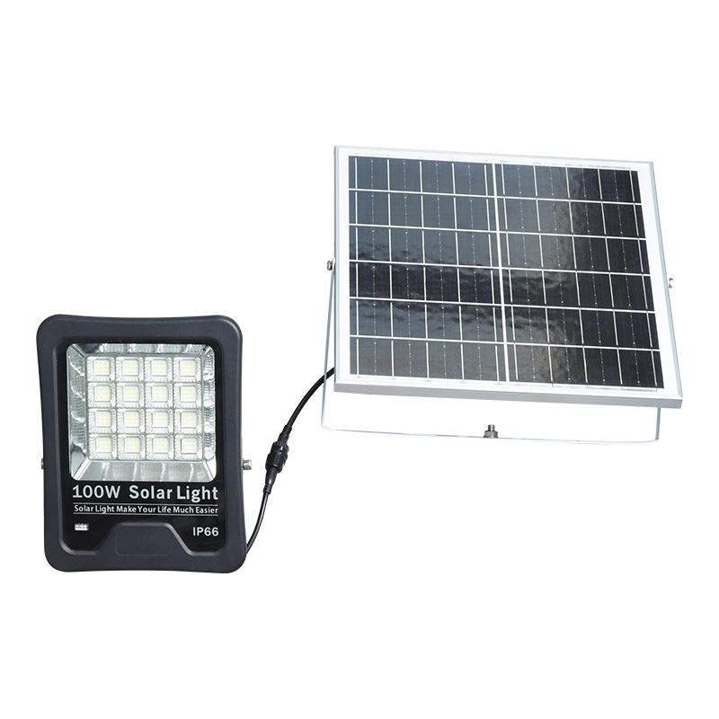 PY-SLFL20-100W lithium-ionbatterij zonne-schijnwerper