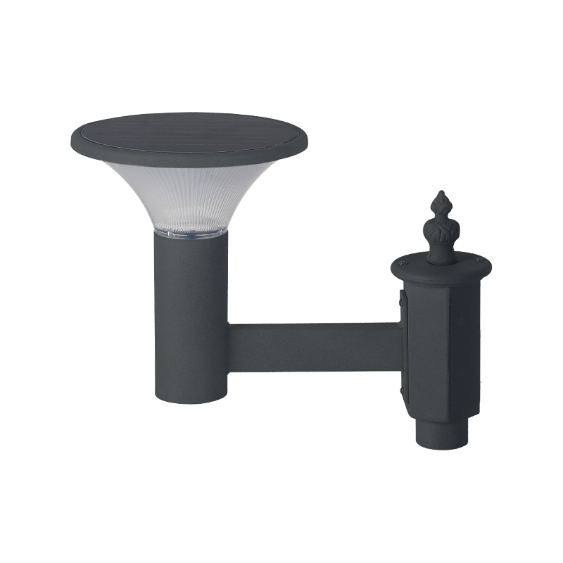 PY-SG018-8W Zonne-tuinlamp met enkele lamp